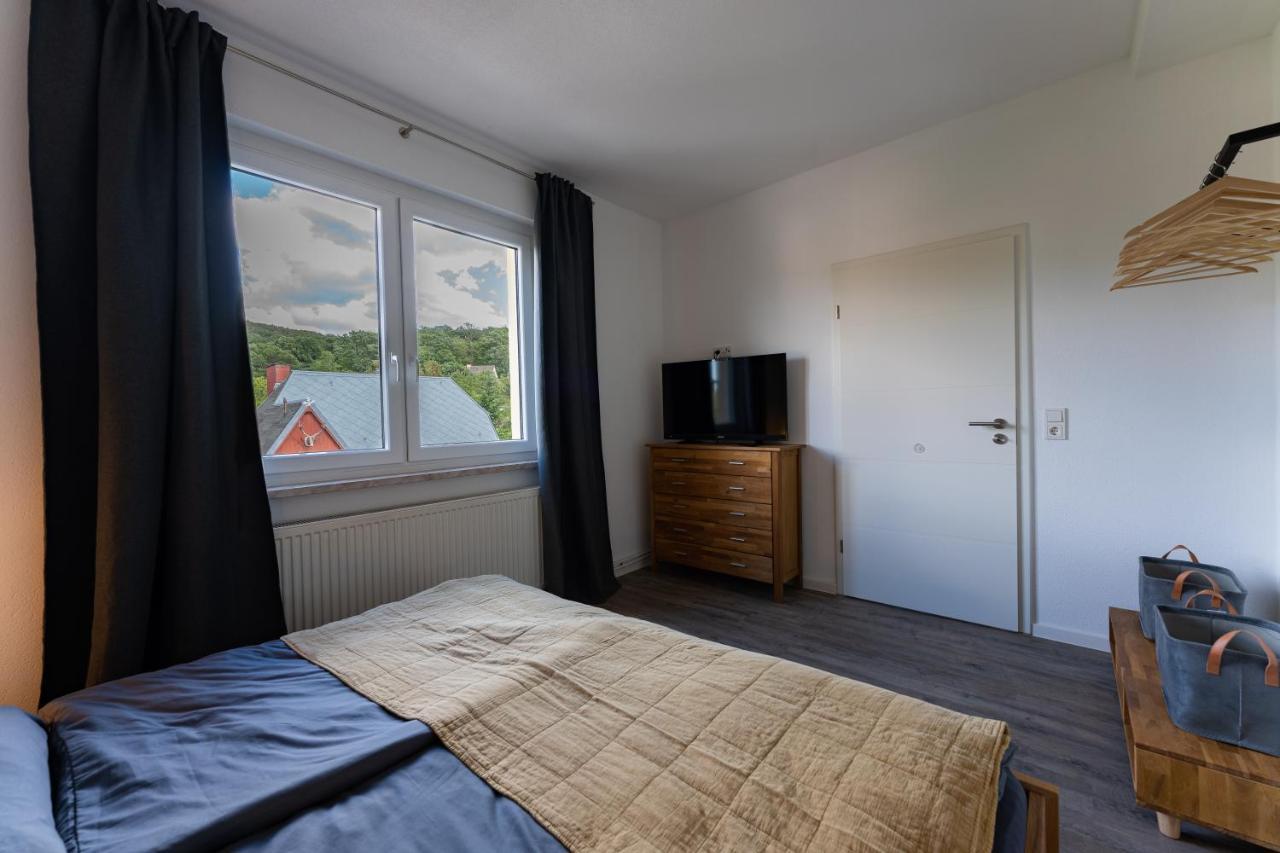 Ferienwohnung Am Steinbach 1 Thale Dış mekan fotoğraf