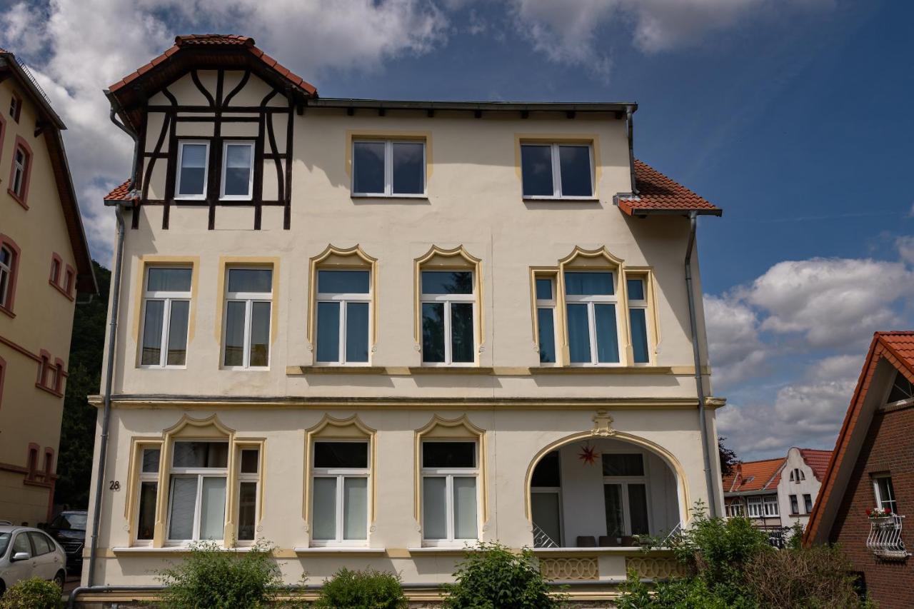 Ferienwohnung Am Steinbach 1 Thale Dış mekan fotoğraf